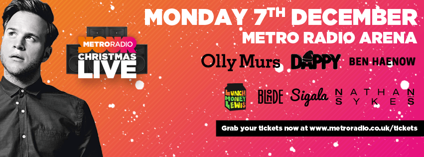 Metro Radio Christmas Live at Metro Radio Arena Newcastle upon