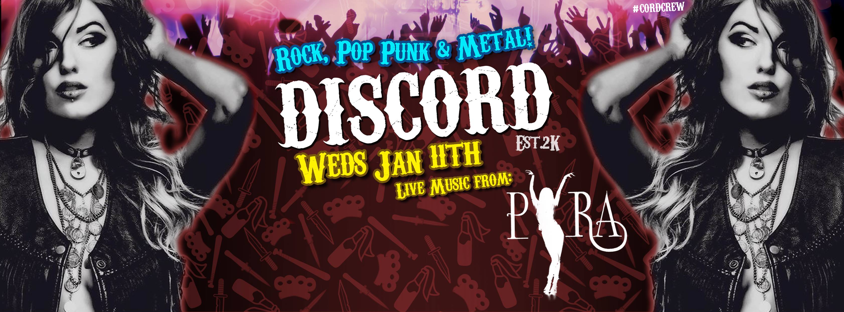 Discord presents PYRA + Big Fish at Moles, Avon on 11th Jan 2017 Fatsoma