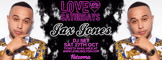 Love Saturdays  Halloween Special Featuring Jax Jones Live Dj set – Pre 12.30am entry ticket