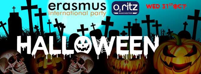 Erasmus Halloween Manchester 2018
