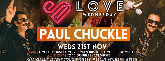 LOVE Wednesdays with Paul Chuckle!
