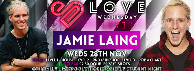 LOVE Wednesdays with JAMIE LAING