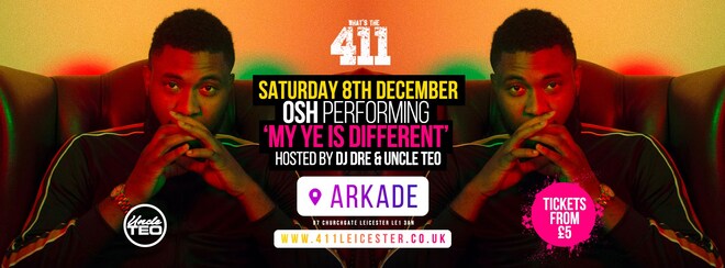 ★ OSH Performing My Yé ★ TONIGHT! ★ TICKETS ON SALE NOW!