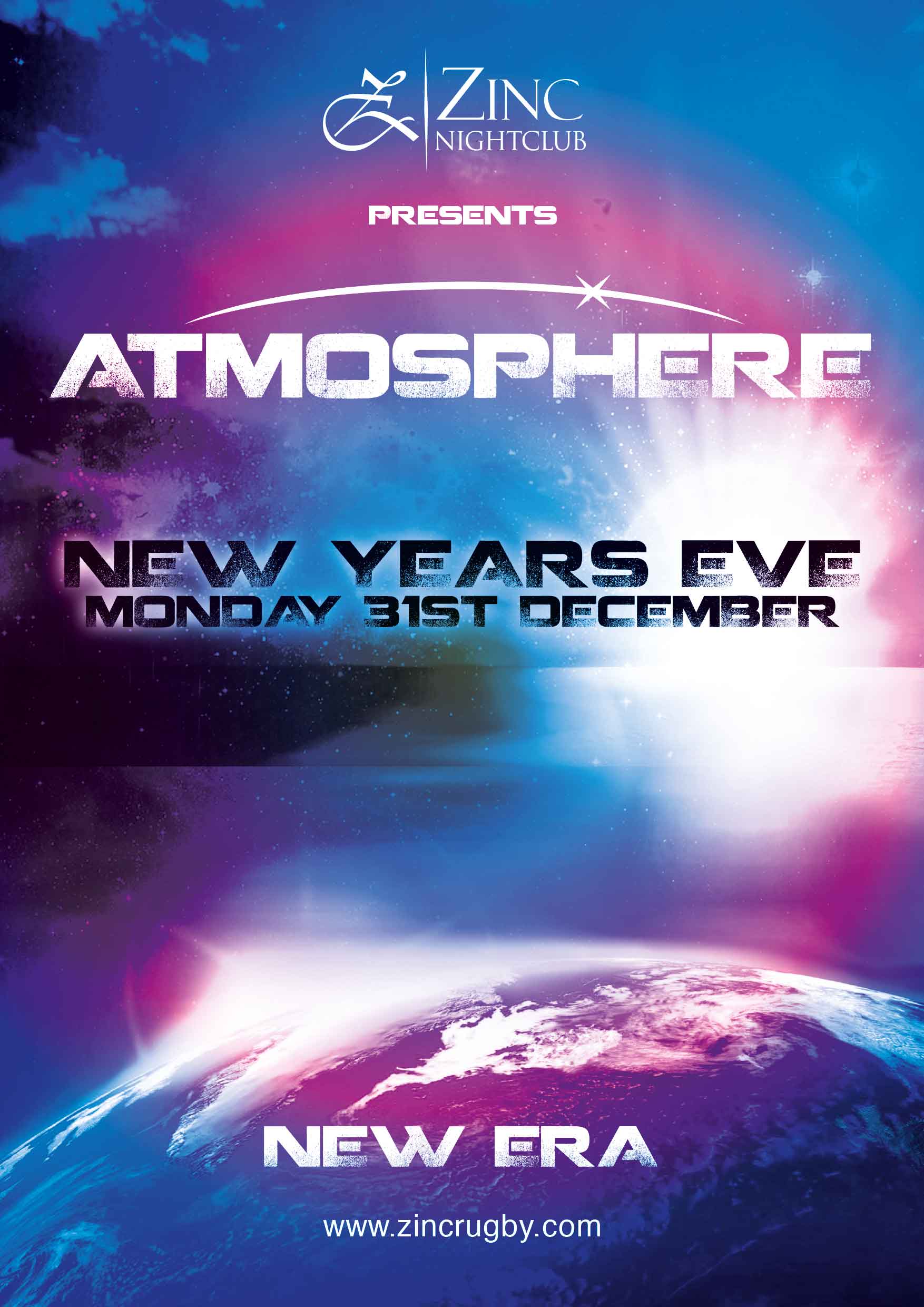 Atmosphere The NEW ERA Zinc Rugby NEW YEARS EVE SPECIAL! at Zinc