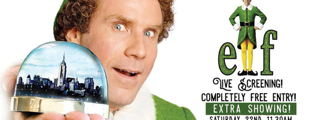 ELF MOVIE BIG SCREENING EXTRA SHOWING! BAVARIAN PARTY BARN