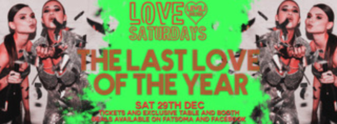 LAST LOVE SATURDAY OF 2018