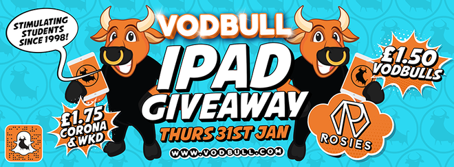 Vodbull iPAD PARTY!! [SOLD OUT!!]