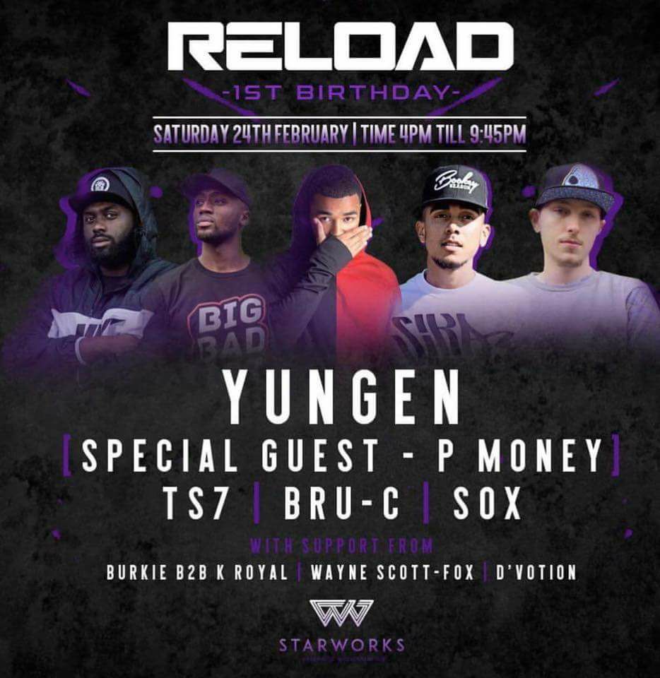 Reload Presents : 1st Birthday Rave - Starworks Warehouse at Starworks ...