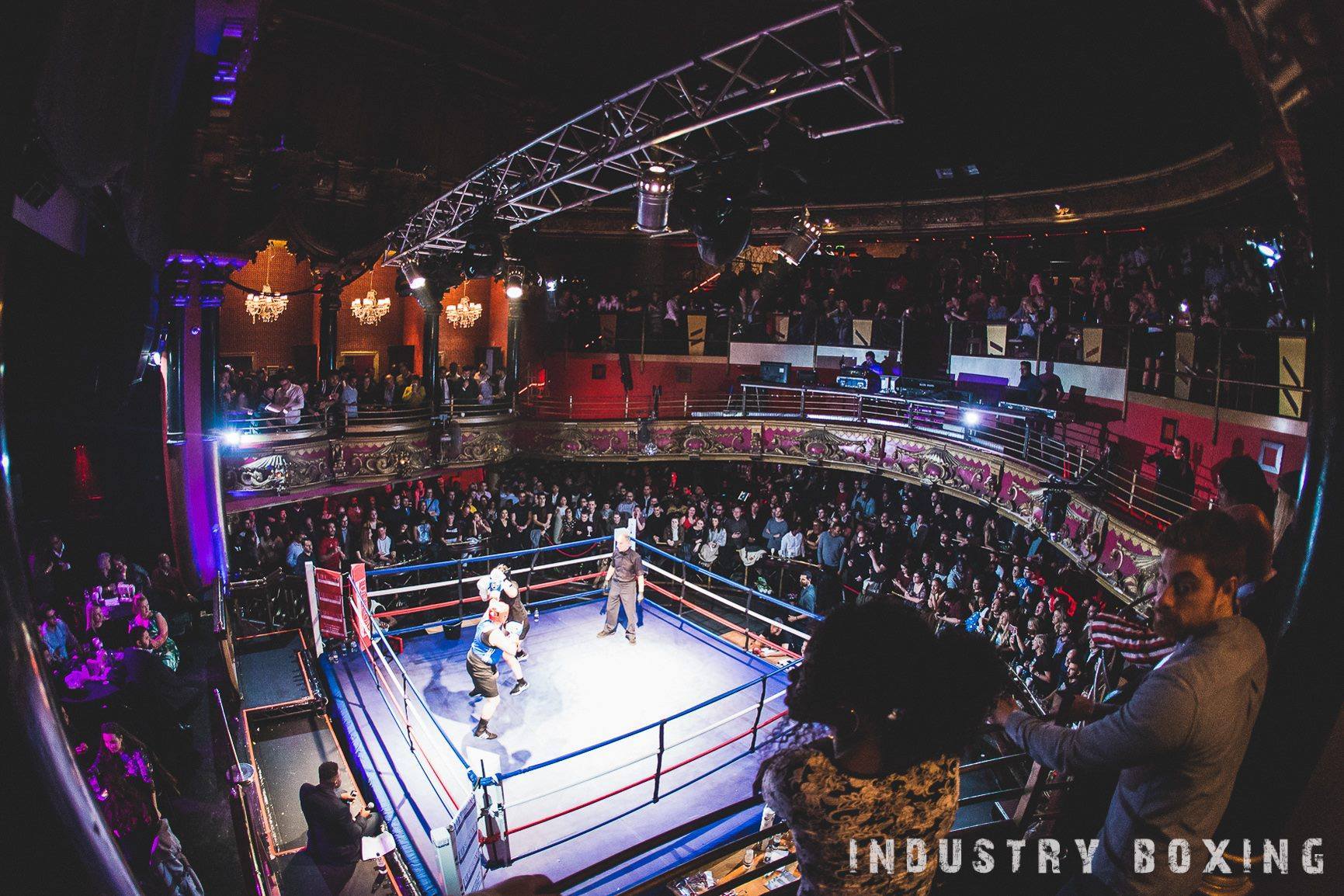 INDUSTRY BOXING V4 & THE BIG FIGHT S8 at The Clapham Grand, London on
