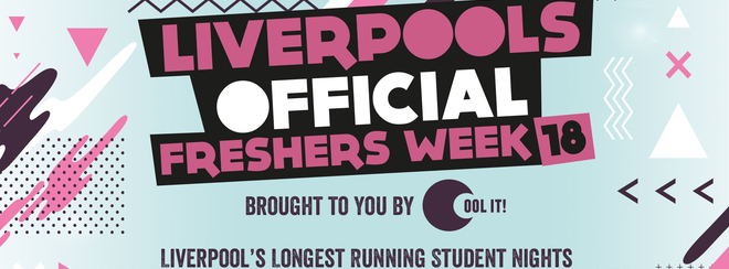 Liverpool’s Official Freshers Week 2018