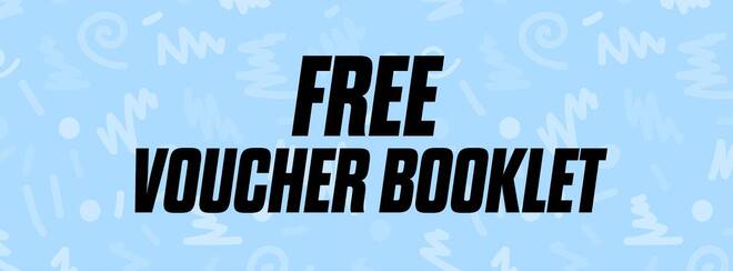 FREE Voucher Booklet!