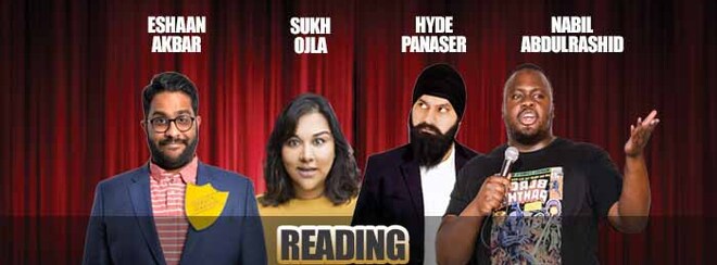 Desi Central Comedy Tour : Reading