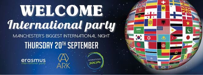 Erasmus Welcome International Party – Manchester