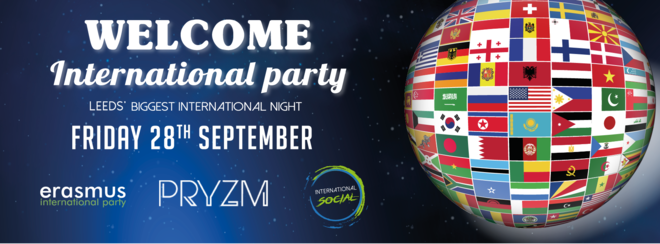 Welcome International Party – Leeds