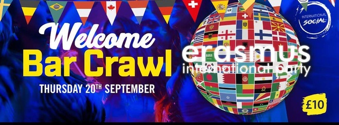 Welcome International Bar Crawl – Manchester