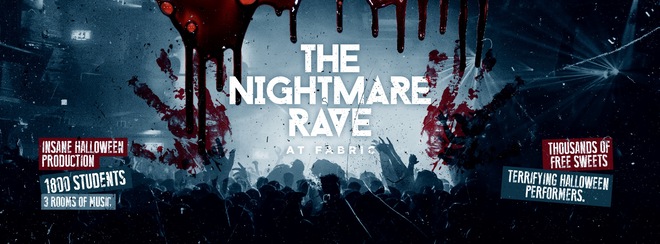 Halloween 2018 at Fabric! The Nightmare Rave 18+ – Tickets Selling FAST!