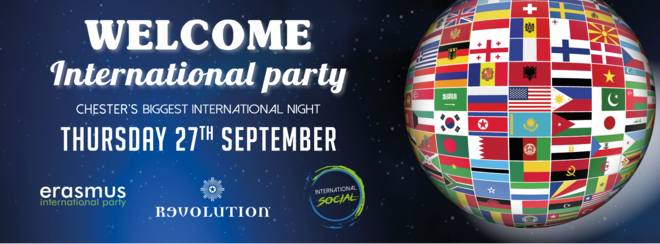 Welcome International Party – Chester