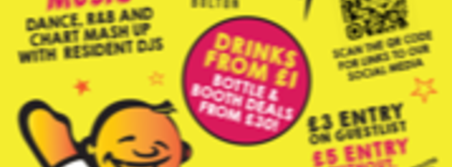 Jelly Baby – Silent Disco  Wednesday Pre 12.30am Entry