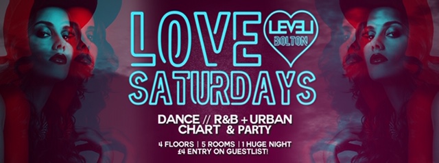 Love Saturdays – Pre 12.30am entry ticket