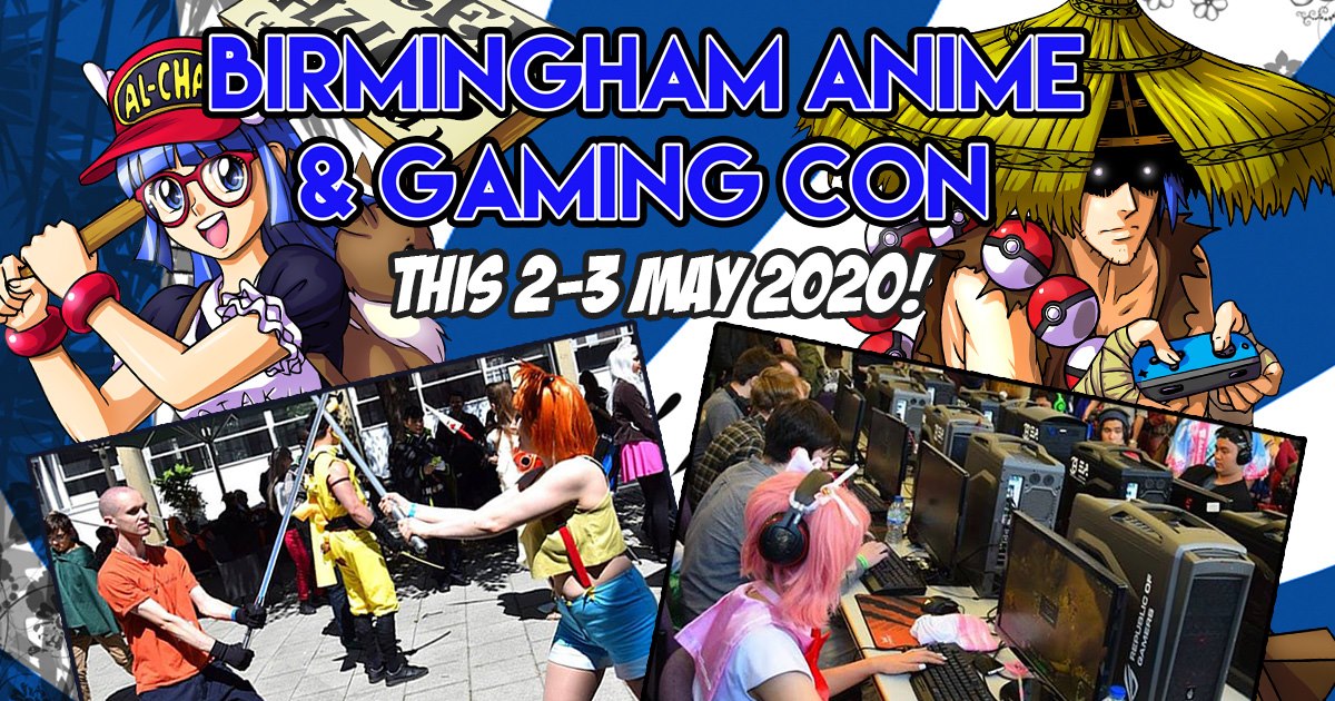 Birmingham Anime & Gaming Con Event information and Tickets