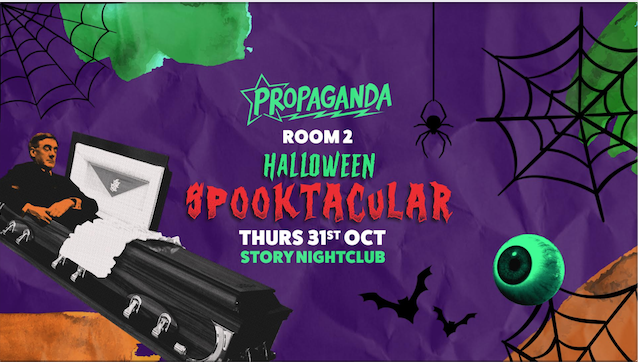 Propaganda Cardiff – Halloween Spooktacular! (Room 2)