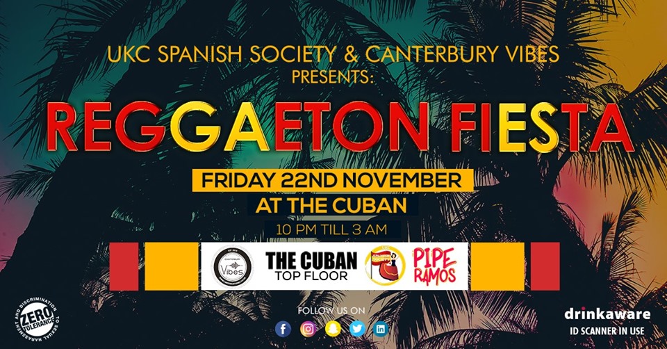 REGGAETON FIESTA CANTERBURY – SPECIAL GUEST DJ PIPE RAMOS