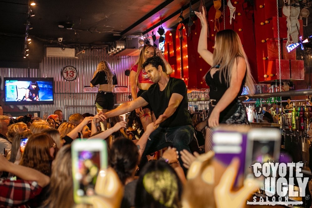 New year s eve coyote ugly at coyote ugly saloon liverpool