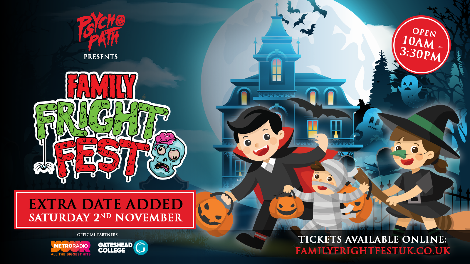 Family Fright Fest – Extra Date Added!