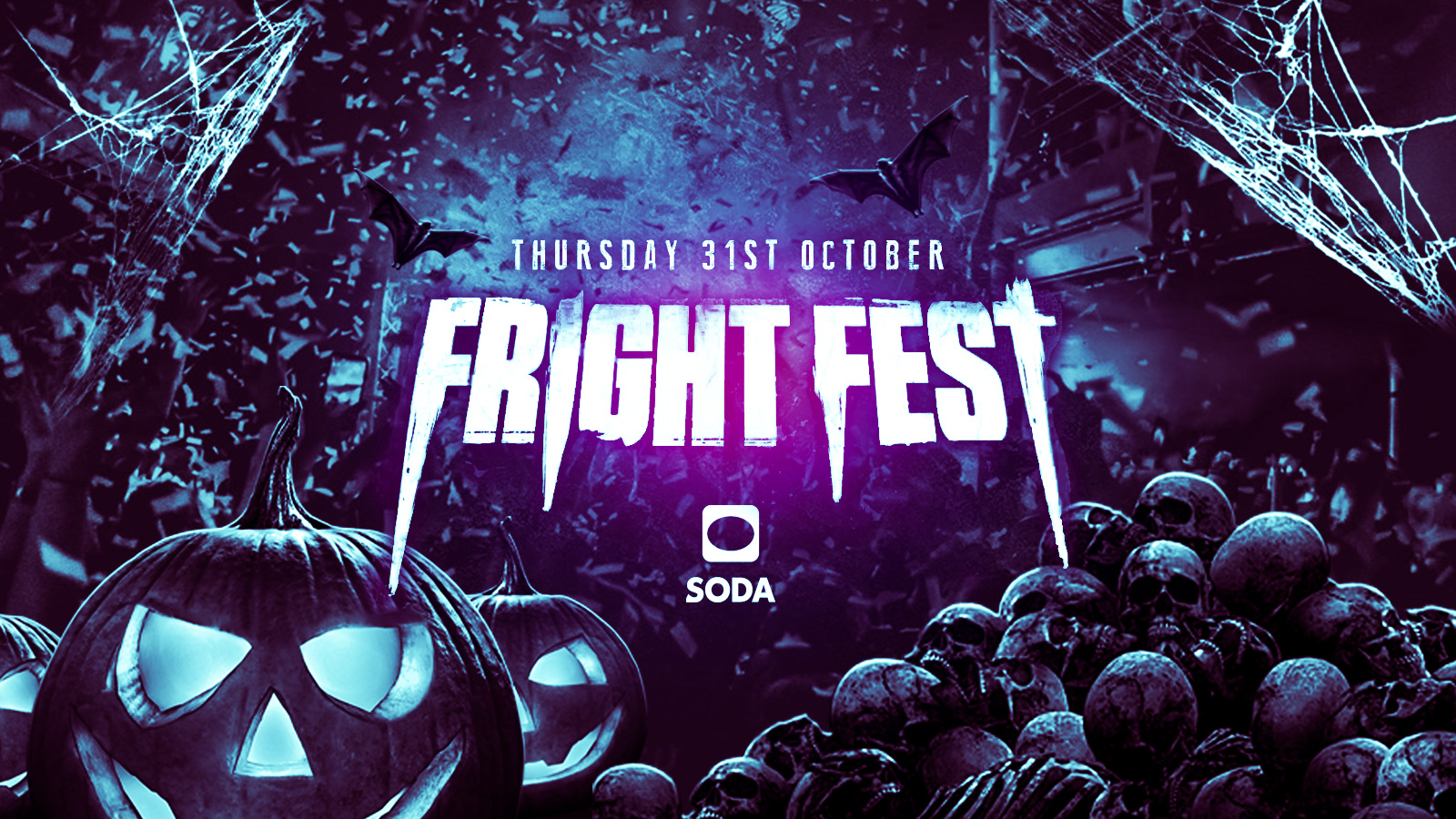 Fright Fest Cardiff Halloween 2019 at Soda, Cardiff on 31st Oct 2019