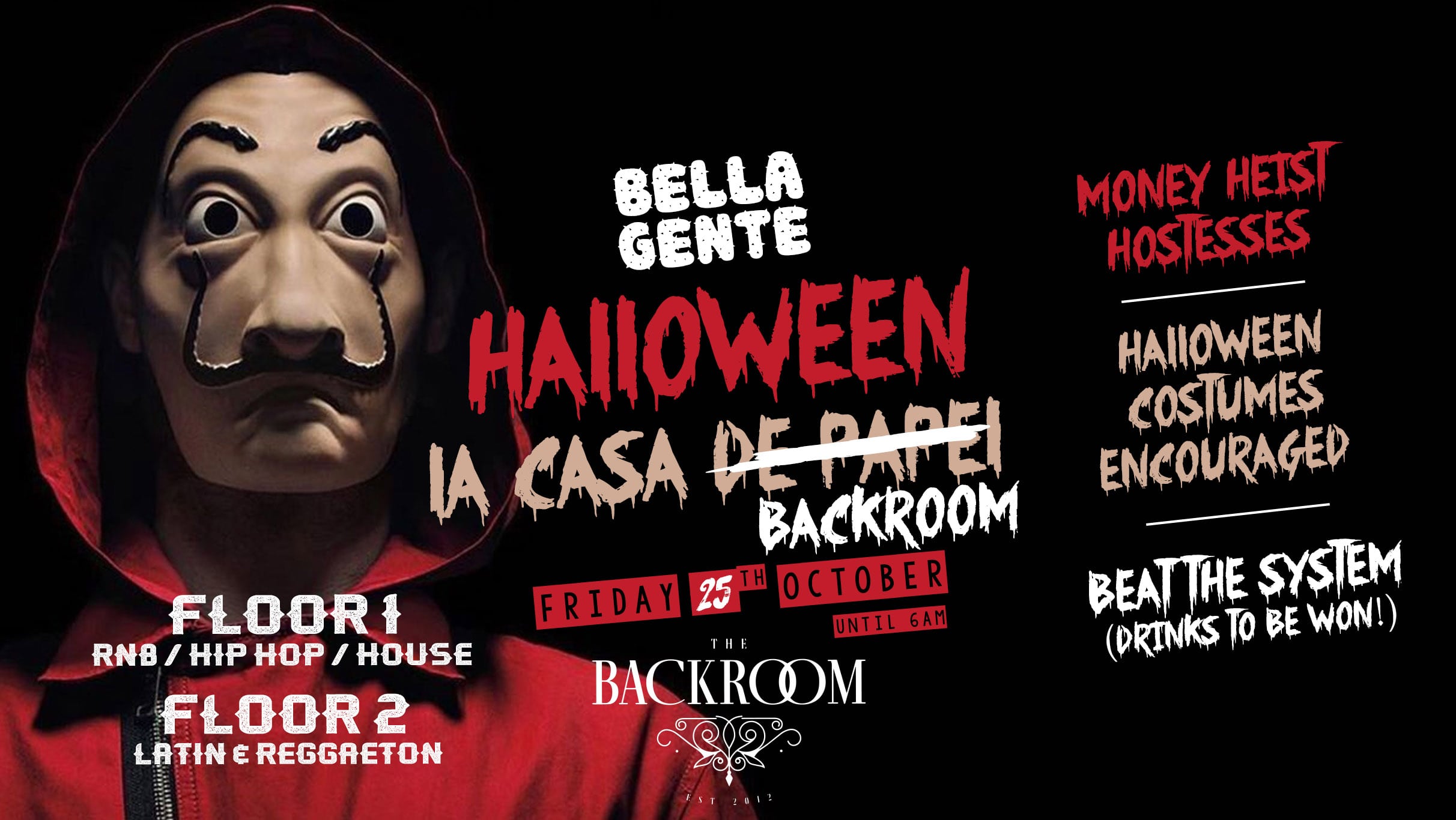 Leeds Halloween x La Casa De Papel – Money Heist :: Bella Gente