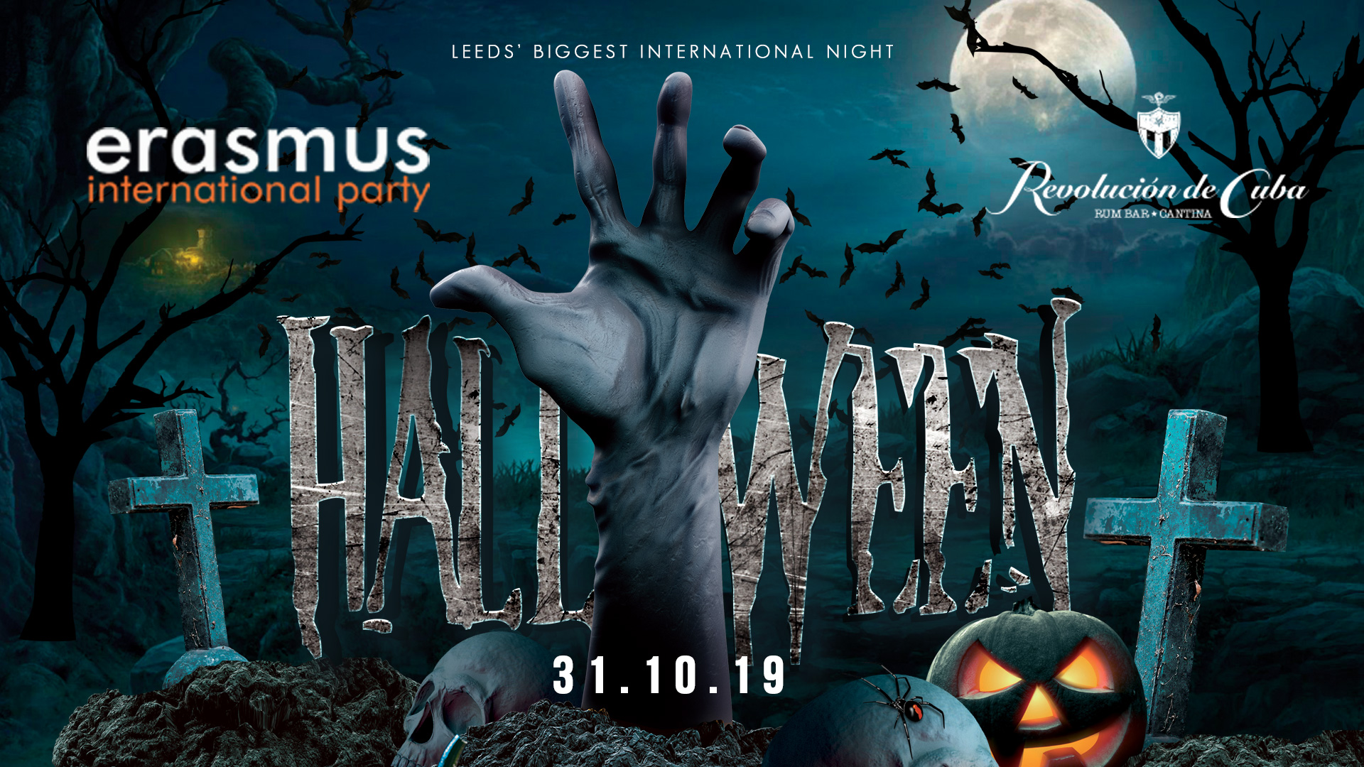Halloween 2019: Erasmus International Party – Leeds