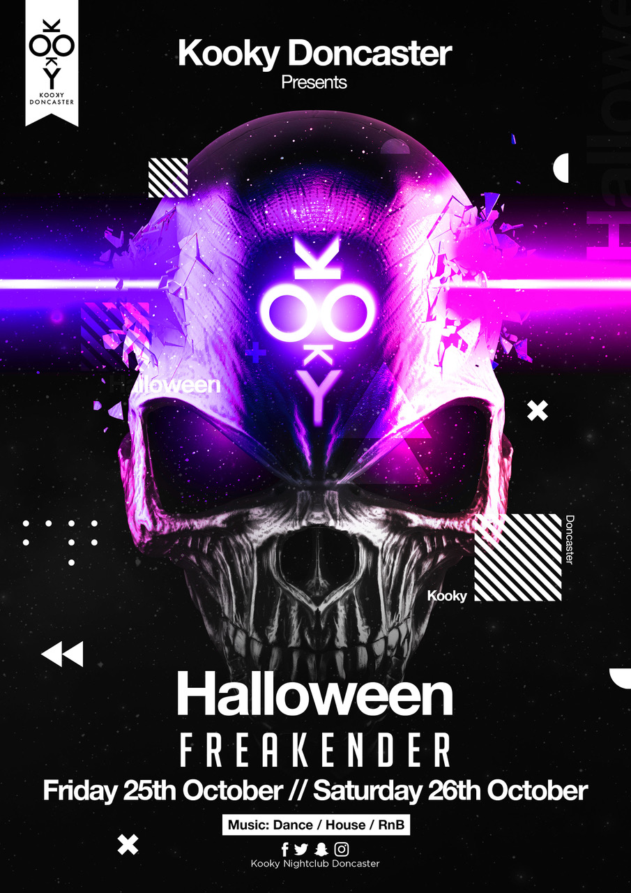 Halloween Freakender Friday At Kooky Nightclub Doncaster