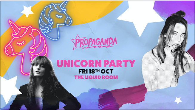 Propaganda Edinburgh – Unicorn Party!