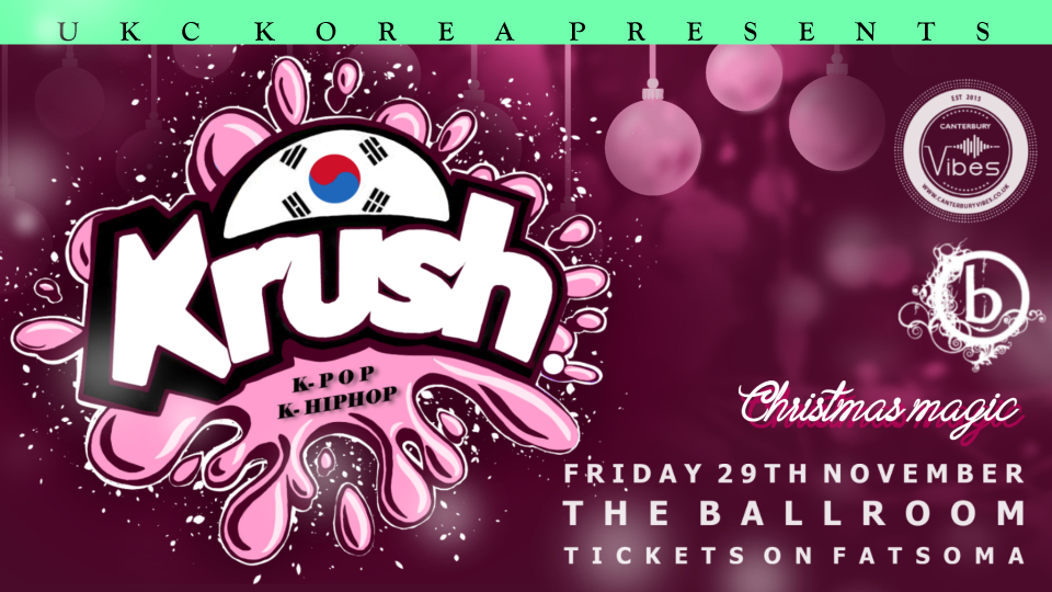 KRUSH Christmas Edition K-POP Canterbury