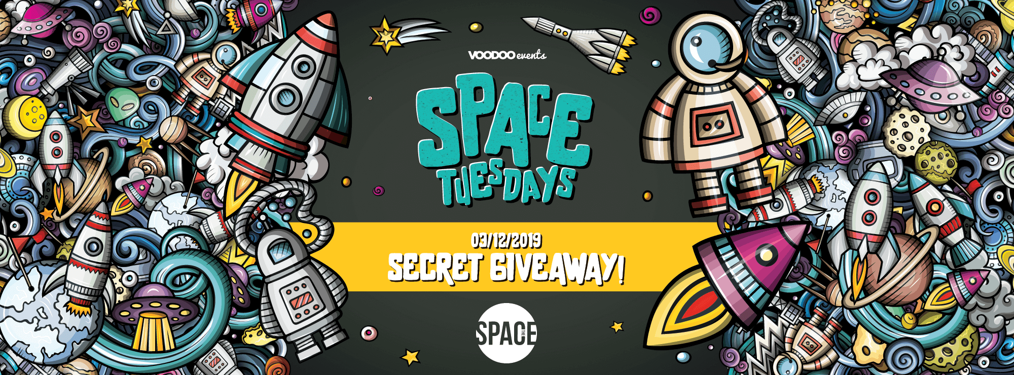 Space Tuesdays : Leeds – Secret Giveaway