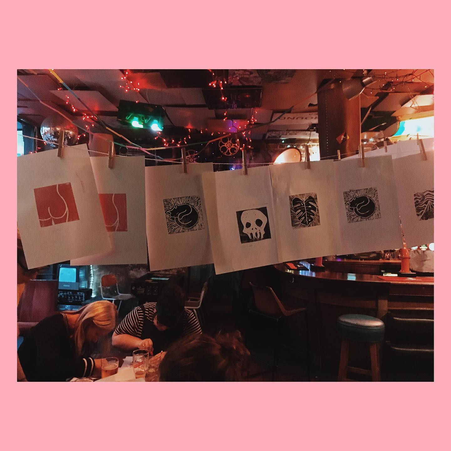 Cult Milk: Lino Printing Workshop