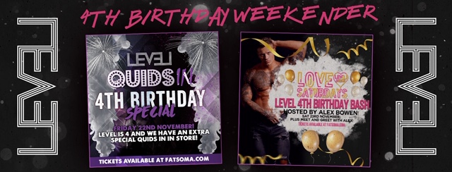 Quids in Fridays 4th Birthday Party