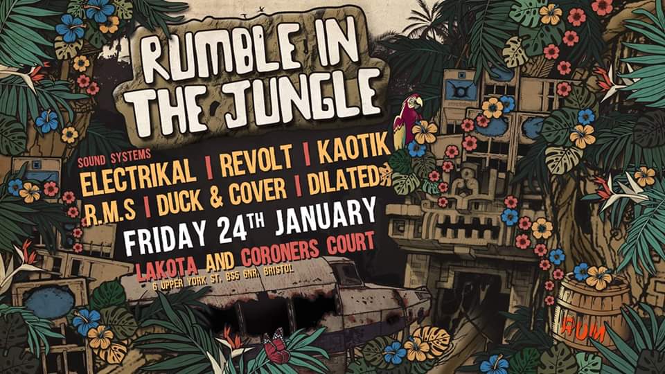 Rumble In The Jungle - The 6th Birthday Extravaganza at Lakota, Bristol ...