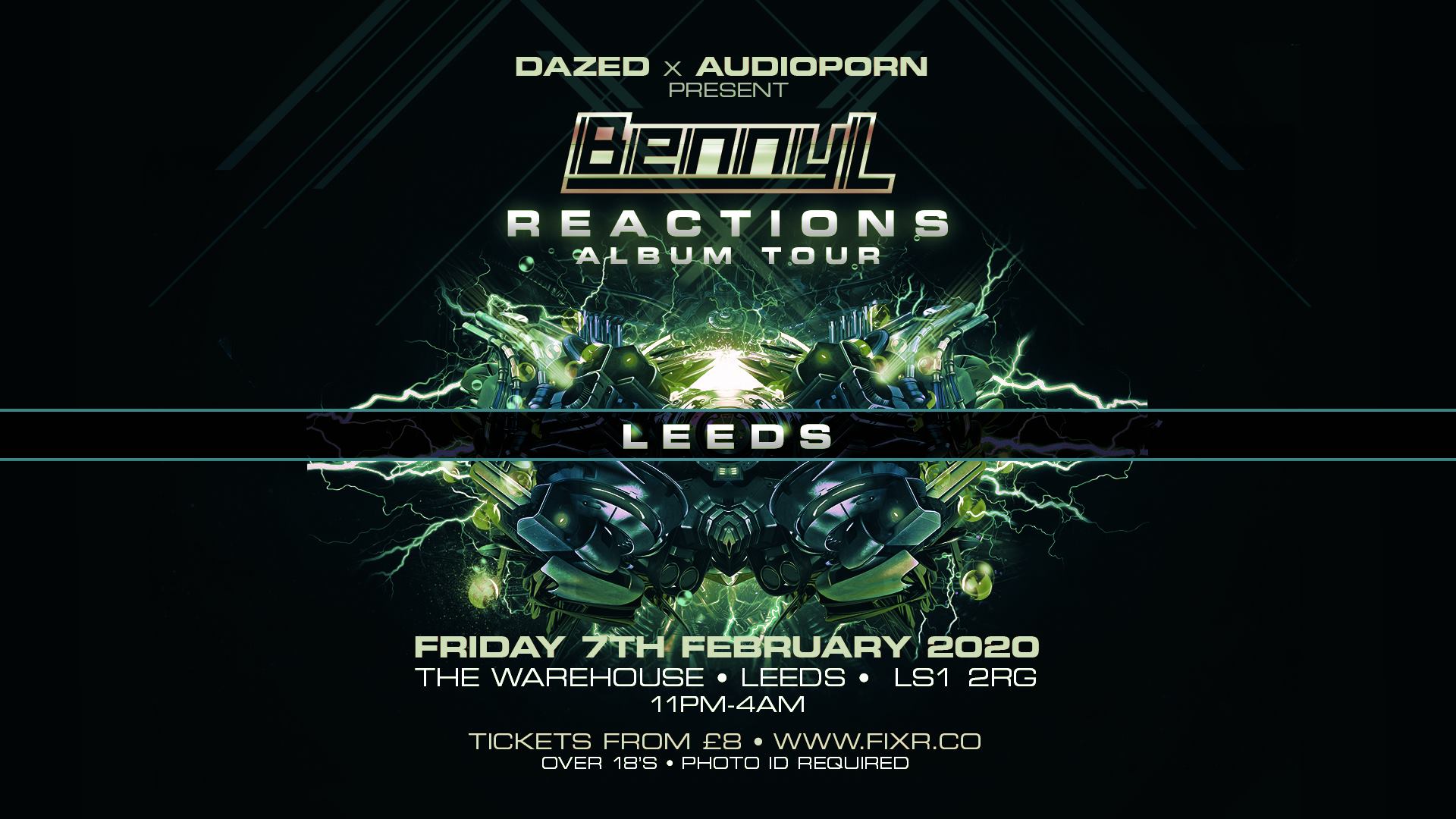 Benny L – Reactions Album Tour – The Warehouse Leeds