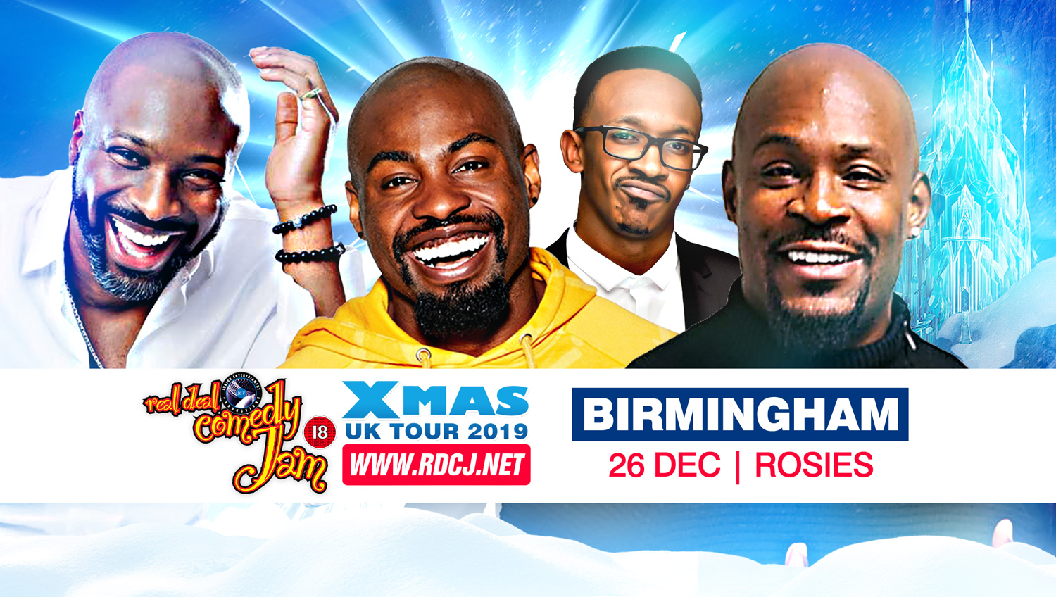 Real Deal Comedy Jam – Birmingham Xmas Special