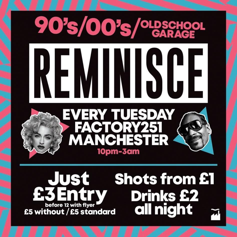 Free Party! Reminisce – 03/12/19