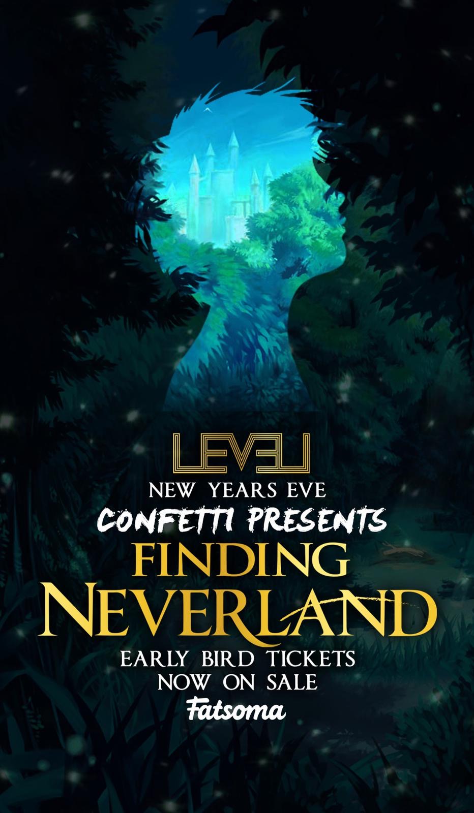 New Year’s Eve 2019 – Confetti presents – Finding Neverland