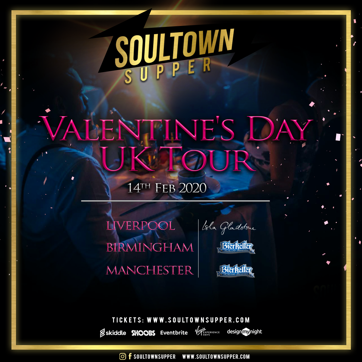 The Soultown Supper Valentine #39 s Day Birmingham at Birmingham