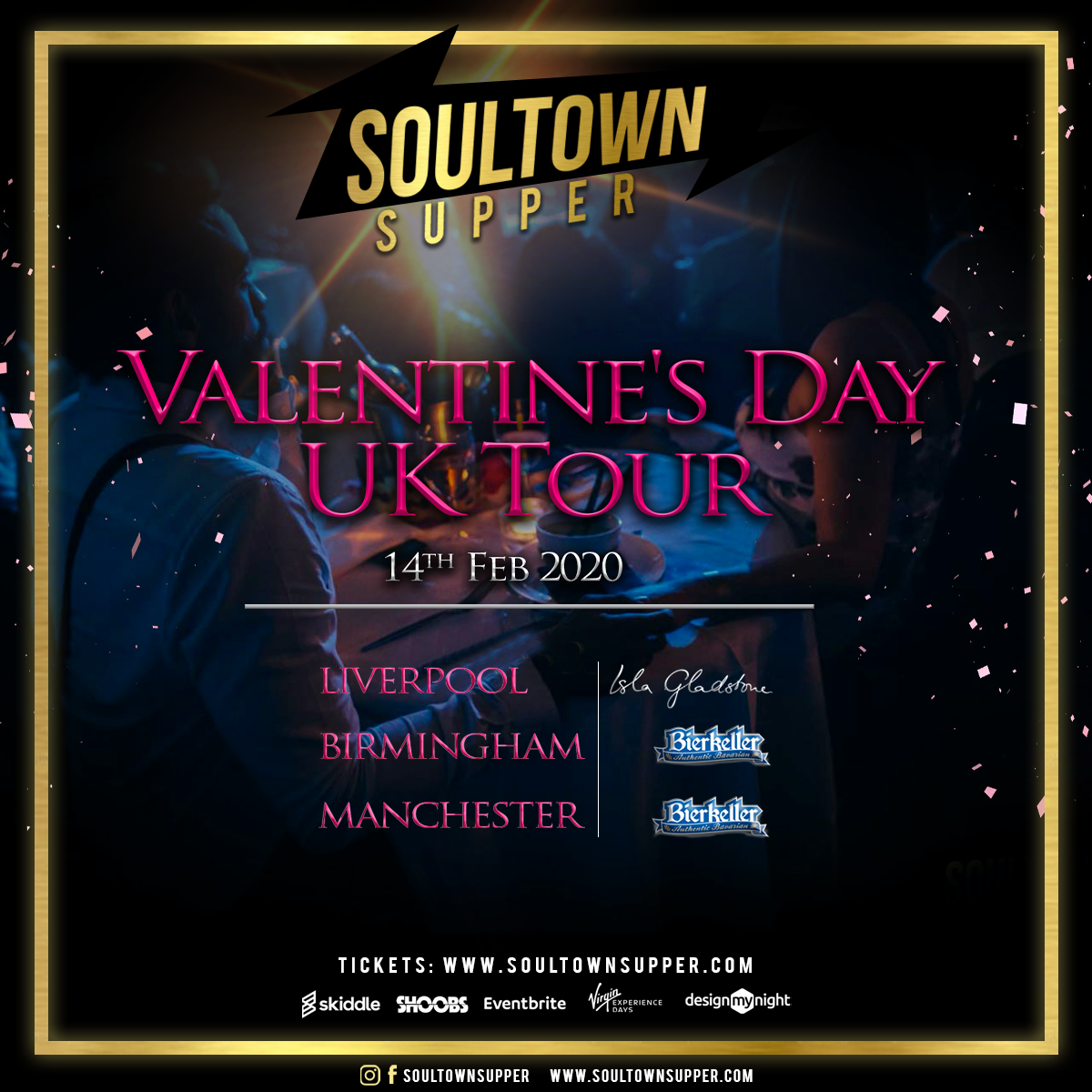 The Soultown Supper Valentine's Day Birmingham at Birmingham