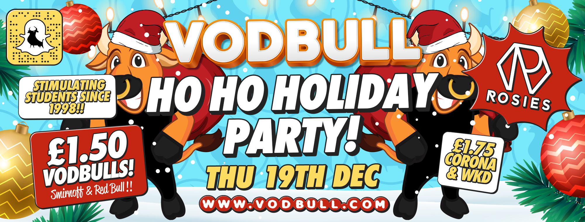 Vodbull!! Ho Ho Holiday Special!!