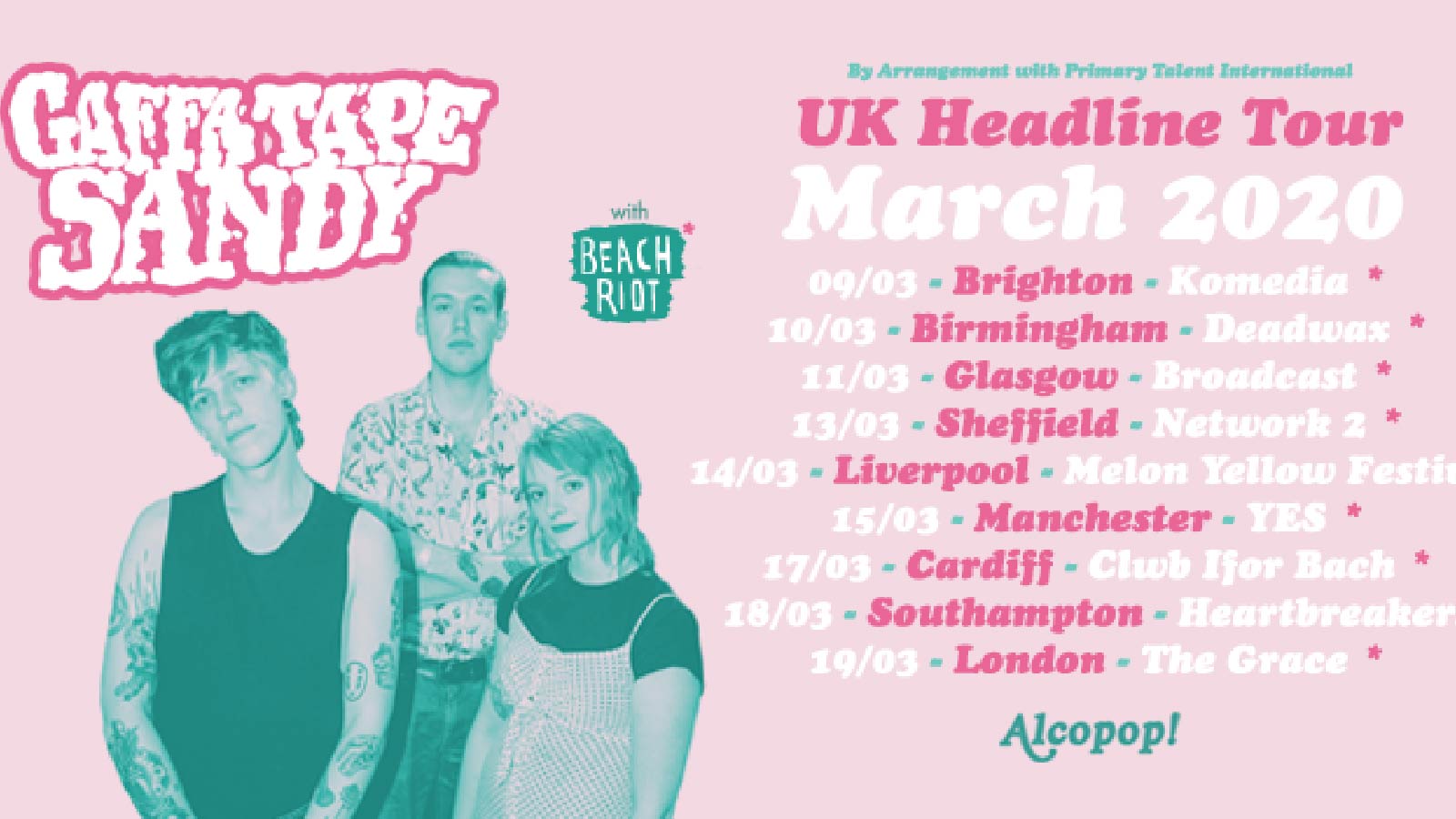 Gaffa Tape Sandy | Brighton, Komedia