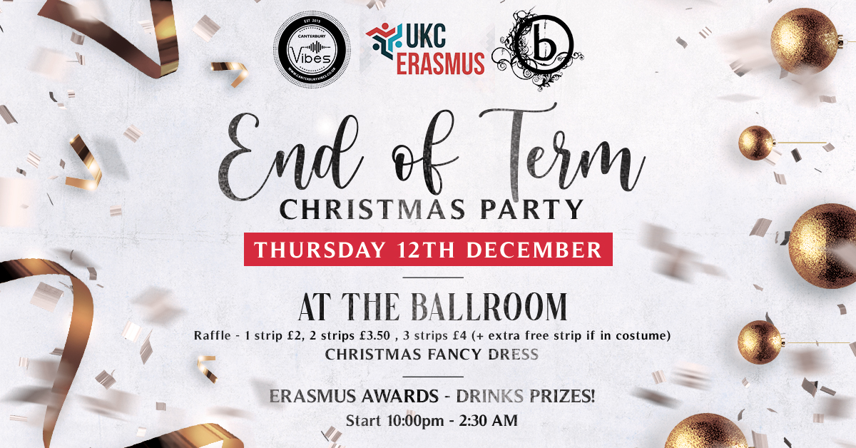 CHRISTMAS PARTY – End of Term 2019