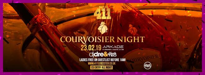 Courvoisier Night! ★ VIP Bottle + Table Giveaway! ★ Ladies Guestlist Now Full! ★ Tickets Now On Sale!