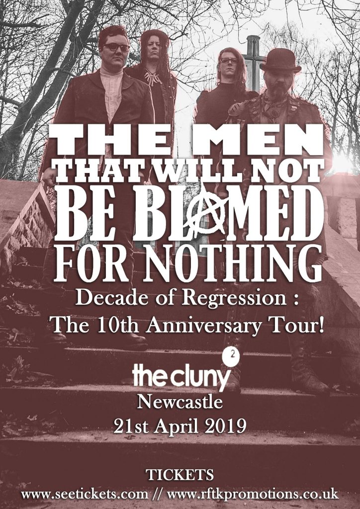 The Men That Will Not Be Blamed For Nothing at The Cluny 2, Newcastle ...