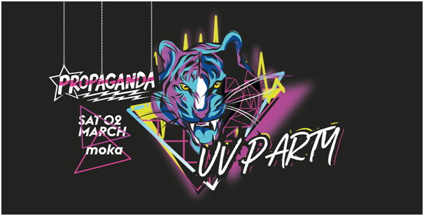 Propaganda Lincoln – UV Party!